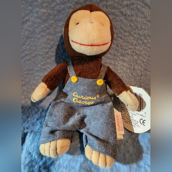 Curious George Mini 5" Plush Gund Vintage - Picture 1 of 3